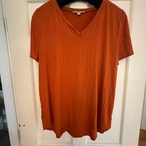 Green envelope burnt orange xl shirt good condition